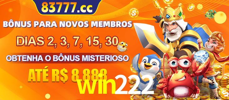 Anúncio dos benefícios para Membro VIP Sênior na plataforma win222, incluindo bônus promocionais, semanais e mensais, ilustrado com o personagem Fortune Tiger.